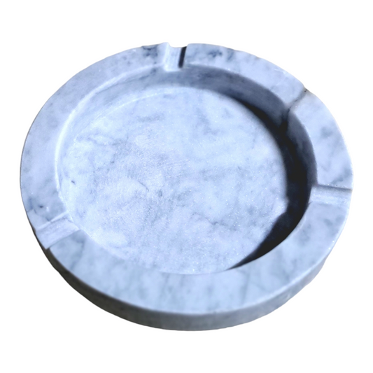 Cenicero de mármol carrara