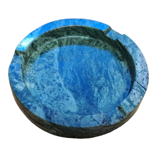 Cenicero de mármol verde Alpi