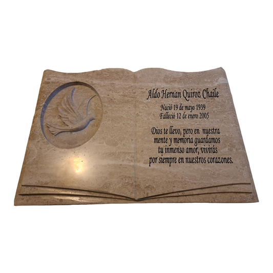 Lapida travertino 55x40