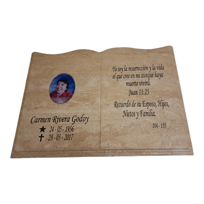 Lapida travertino 55x40