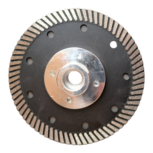 Hoja de sierra de diamante turbo.