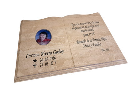 Lapida travertino 55x40