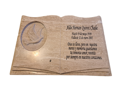 Lapida travertino 55x40