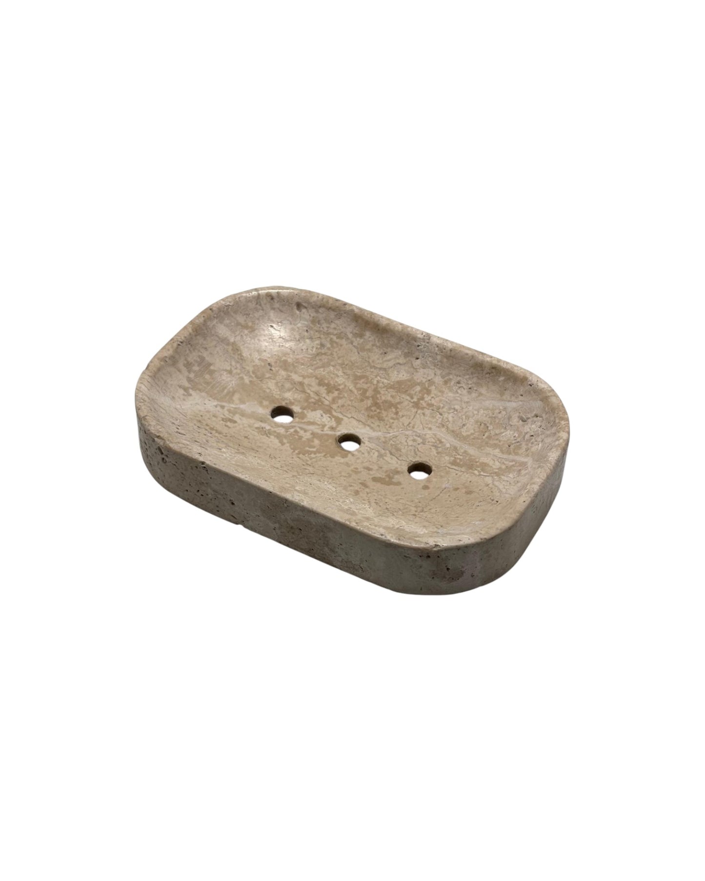 Jabonera de mármol travertino