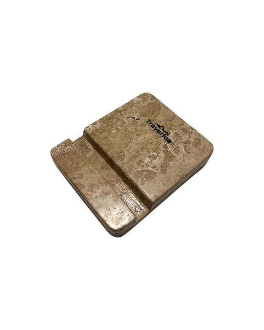 Porta celular de travertino